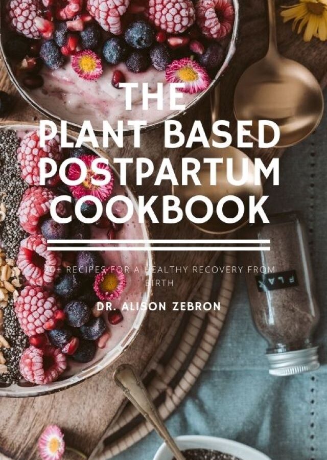The Plant Based Postpartum Cookbook